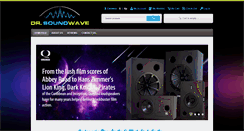 Desktop Screenshot of drsoundwave.com